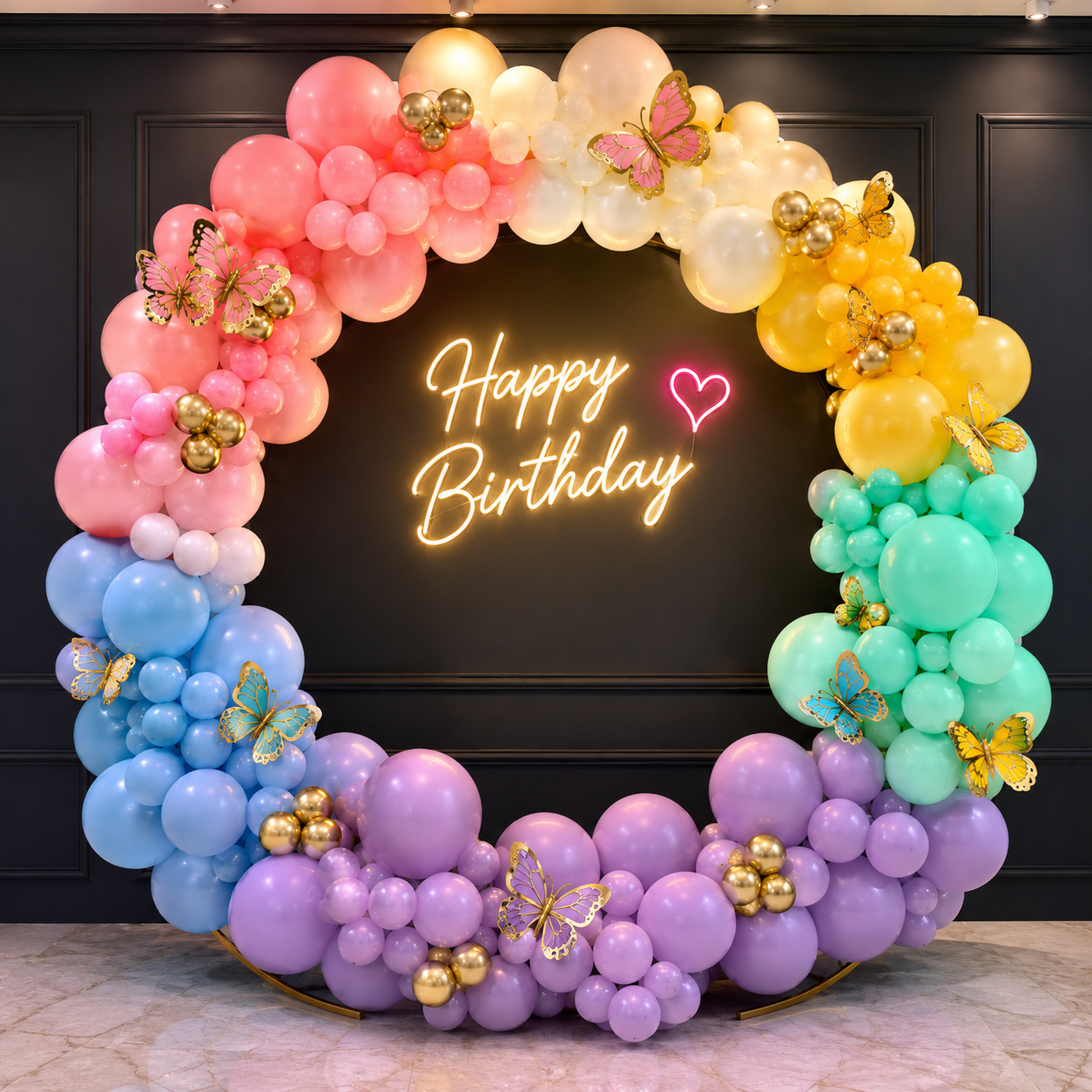 Birthday setup 7