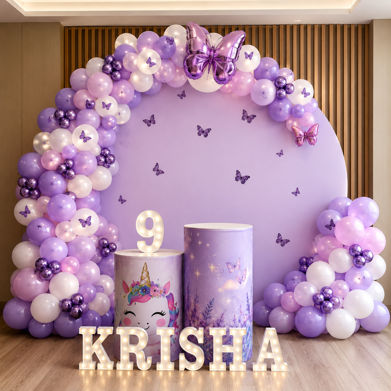 Birthday setup 21