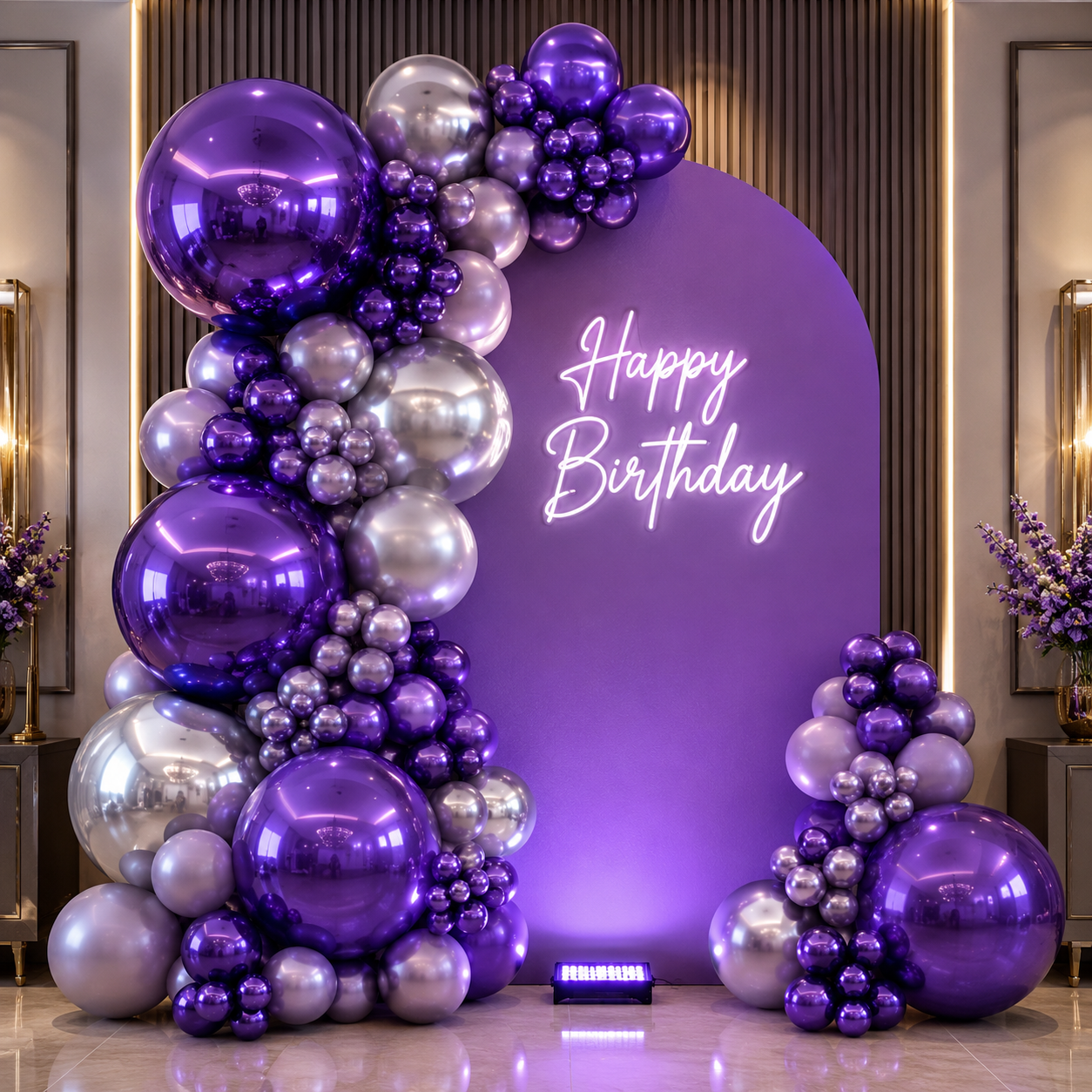 Birthday setup 8