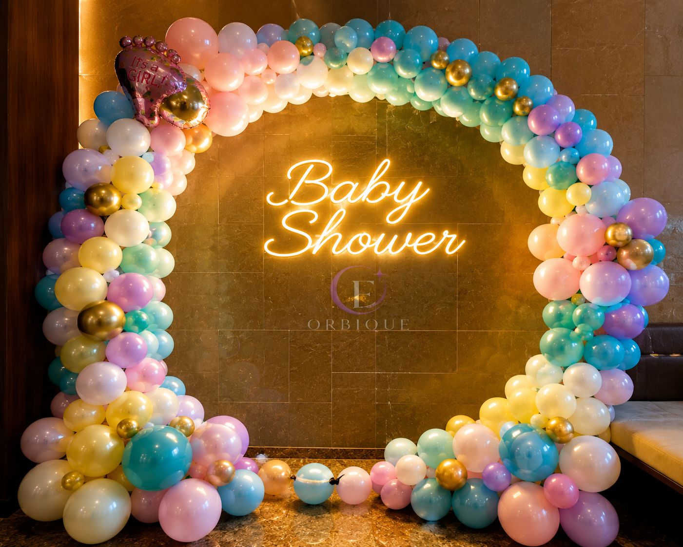 Baby shower setup 3