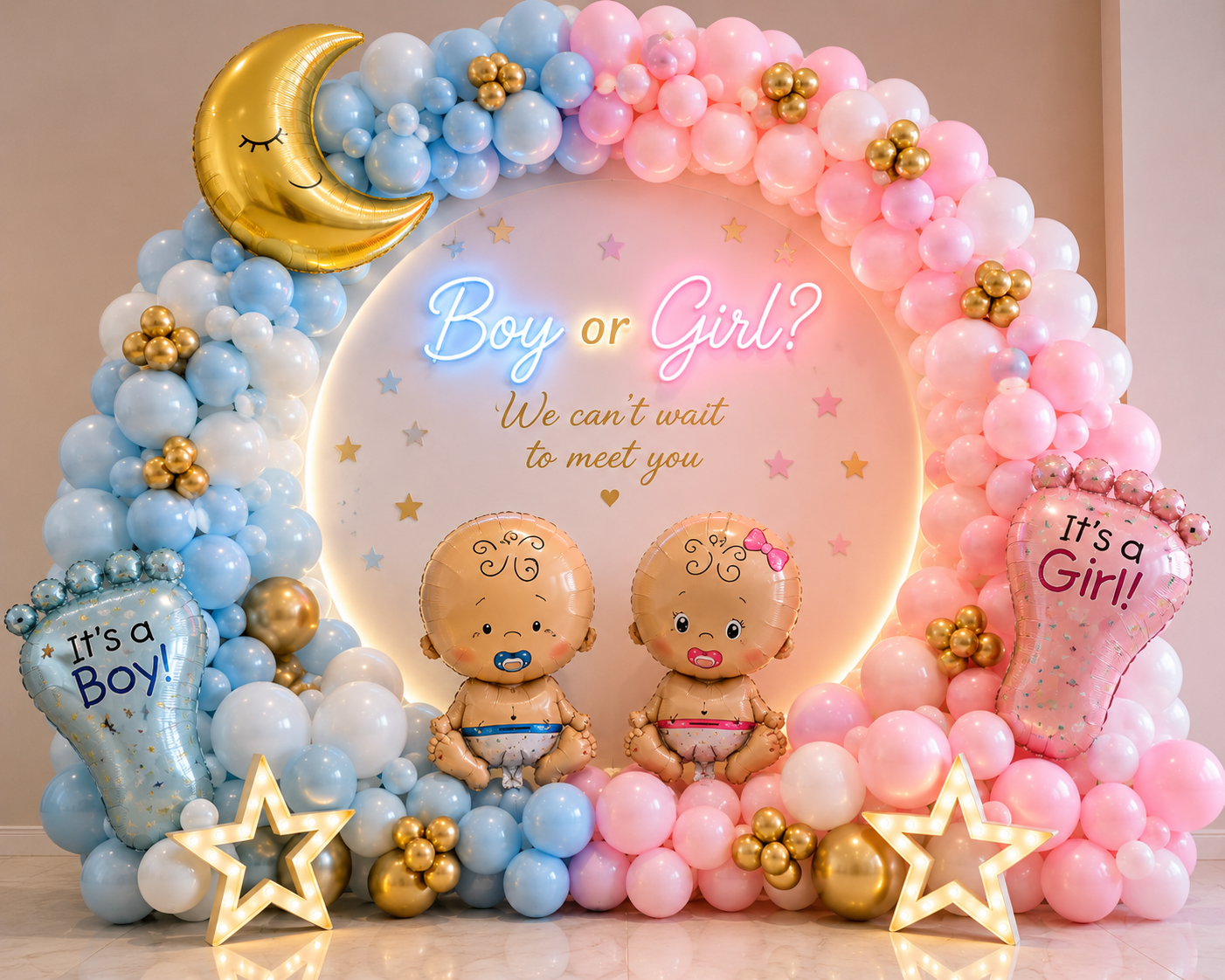Baby shower setup 10