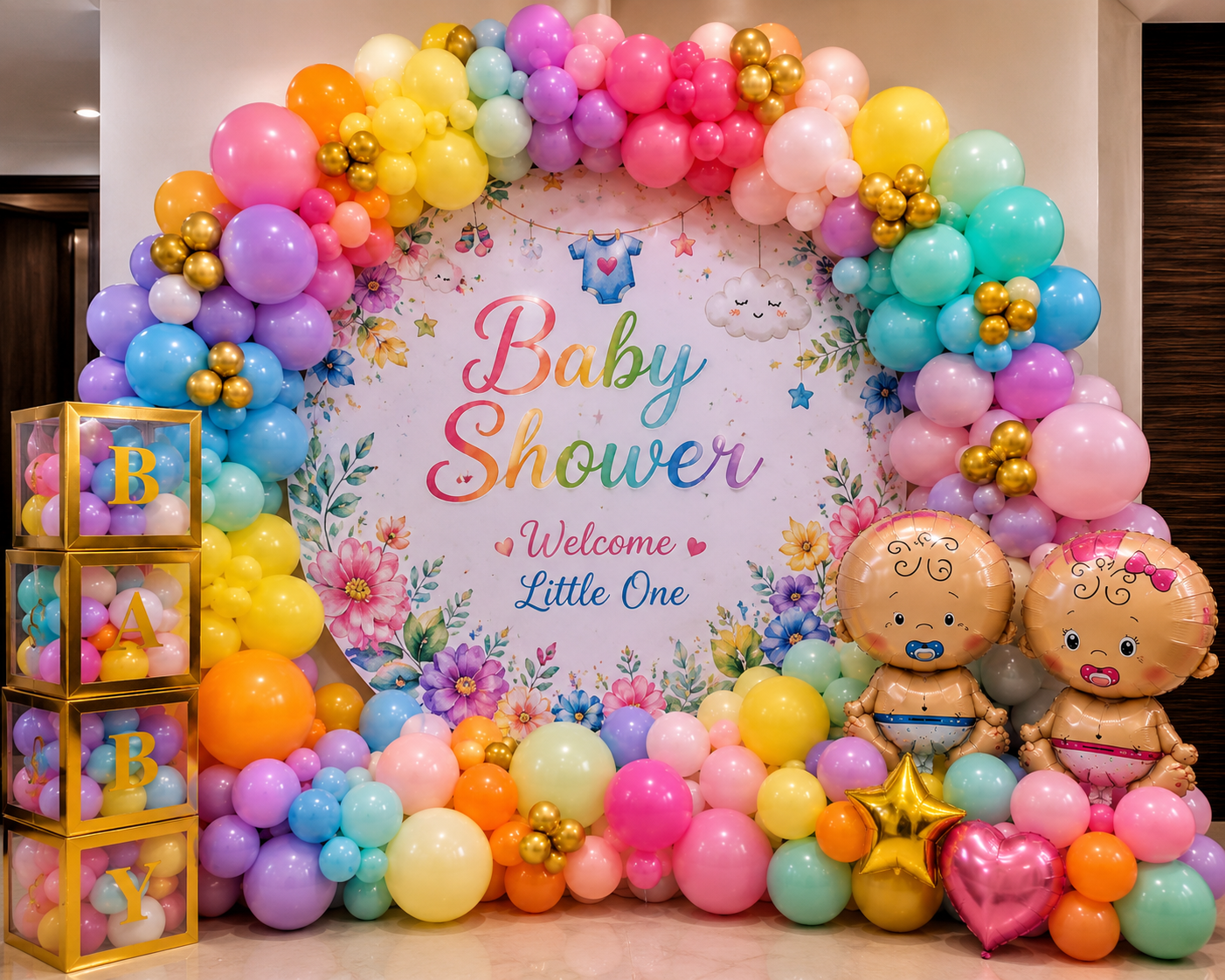 Baby shower setup 12